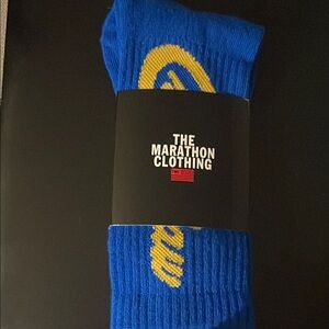 The Marathon Clothing Blue Socks